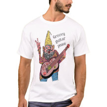 Gnomo Caprichoso com Guitarra da Paz, Vibração Gro