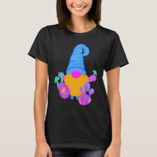 Camiseta Gnomo Cinto Com Cogumelos Ovos E Pintinho Para Oli