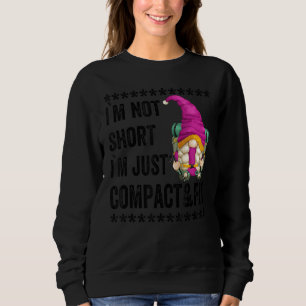Camiseta Gnomo De Caminho Rosa Para Viagens De Meninas E Mu