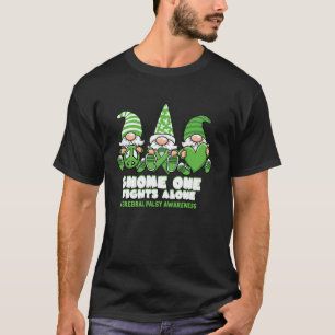 Camiseta Gnomo de Conscientização da Paralisia Cerebral Um