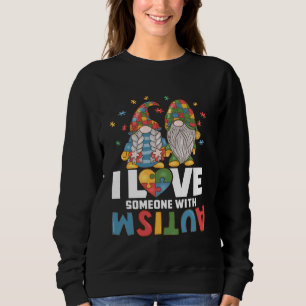 Camiseta Gnomo de Conscientização do Autismo Mãe de Autismo