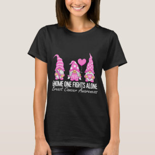 Camiseta Gnomo de Conscientização do Câncer de Mama Usa Fit