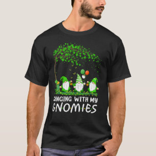 Camiseta Gnomo de Dia de São Patrício com meu presunto de g