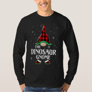 Camiseta Gnomo de Dinossauro Xadrez de Búfalo Correspondent