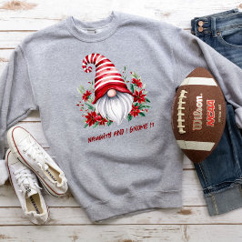 Camiseta Gnomo de Férias de Natal Engraçado Humor Sarcástic