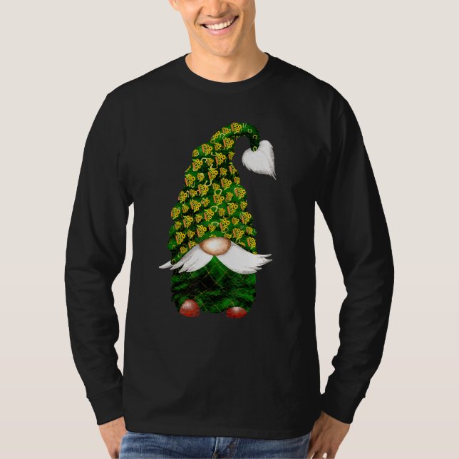 Camiseta Gnomo De Girassol Num Cheio Mundial De Rosas Ser U (Frente)