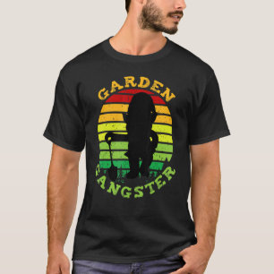 Camiseta Gnomo de Jardim do Jardim de Vintage 3