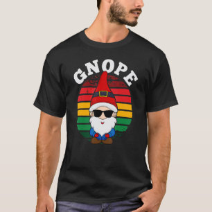Camiseta Gnomo de jardim Gnope   Gnomo de jardim escandinav
