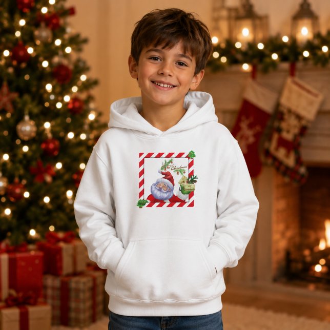 Camiseta Gnomo de Natal Fofo para Crianças (Criador carregado)