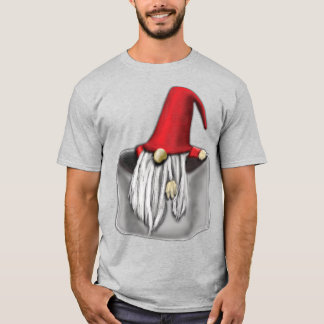 Camiseta Gnomo De Natal Num Bolso