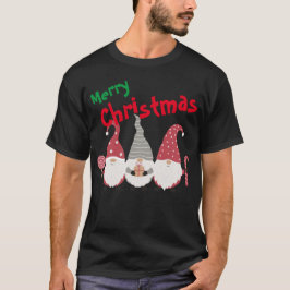 Camiseta Gnomo de Natal Personalizada