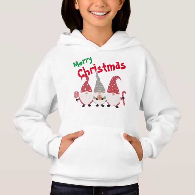 Camiseta Gnomo de Natal Personalizado (Frente)