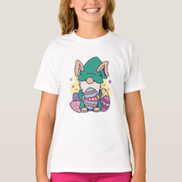 Camiseta Gnomo de Páscoa Adorável