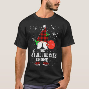 Camiseta Gnomo de Plaid de Búfalo de Estimação a Todos os G