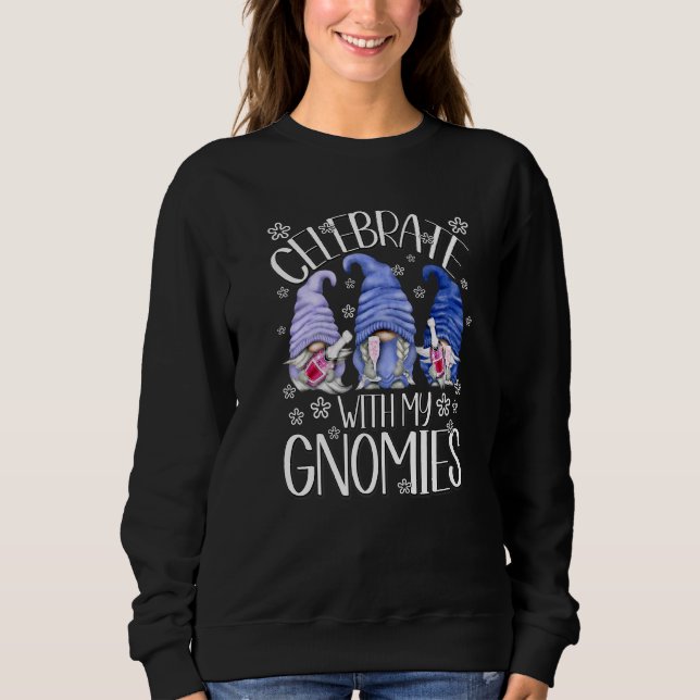 Camiseta Gnomo De Reforma Engraçado Para As Mulheres Comemo (Frente)