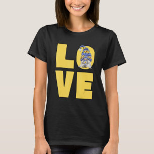 Camiseta Gnomo de Verão Fofo Para o Verão e Amor de Mãe Hip