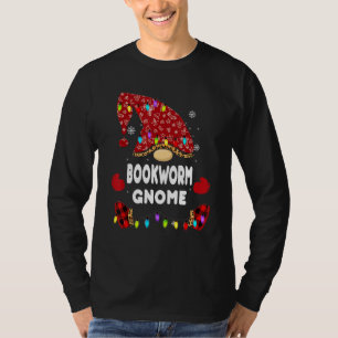Camiseta Gnomo Devorador de Livros Xadrez de Búfalo Família