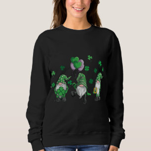 Camiseta Gnomo Dia de São Patrício Shamrock Irish Gnomo