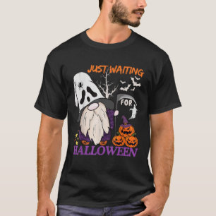 Camiseta Gnomo Divertido Halloween Abóbora Feriado 2025 Ass