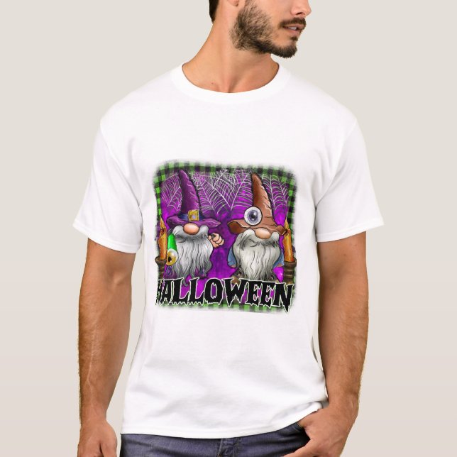 Camiseta Gnomo do Halloween (Frente)