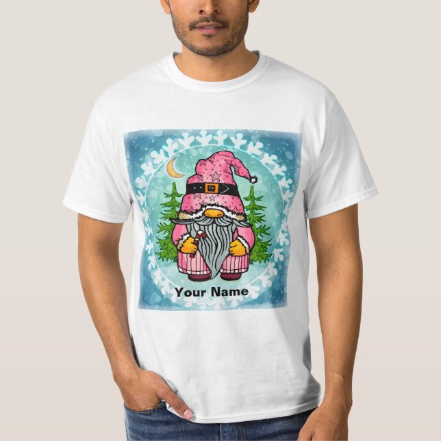 Camiseta gnomo do papai noel (Frente)
