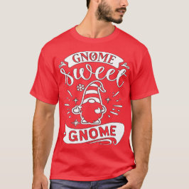 Camiseta Gnomo doce gnomo - Presente de Natal de Gnomos Fof