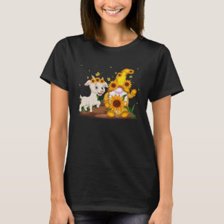 Camiseta Gnomo E Goma Cabra De Girassol