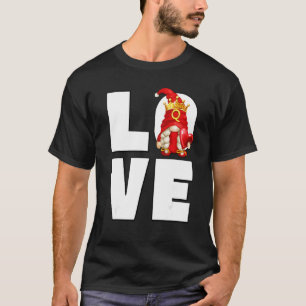 Camiseta Gnomo em Fantasia de Rainha de Copas Ama Jogos de