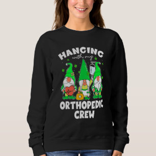 Camiseta Gnomo Engraçado Com Rua De Enfermeira Ortopedia Pa