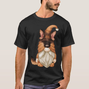 Camiseta Gnomo Engraçado Figurino De German shepherd Para C