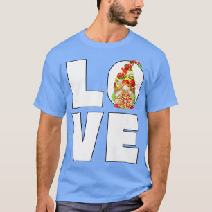 Camiseta Gnomo Engraçado Para As Férias De Verão Italianas