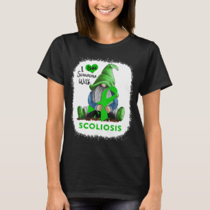 Camiseta Gnomo Eu Amo Alguém Com Escoliose