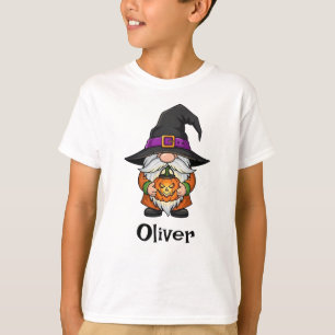 Camiseta Gnomo Feiticeiro Assustador de Halloween
