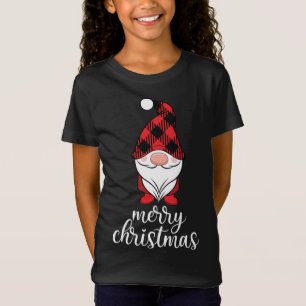 Camiseta Gnomo Feliz da família de Natal pajama