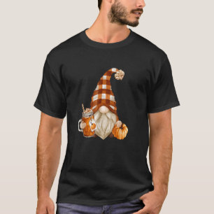 Camiseta Gnomo Feriado Bonito Para Ação De Graças Com Bomba