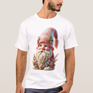 Camiseta Gnomo florido