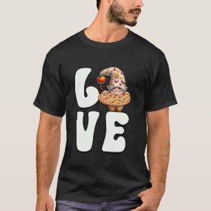 Camiseta Gnomo Love Pizza Baker Para Itália T