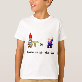 Camiseta Gnomo ou Sr. Agradável Cara