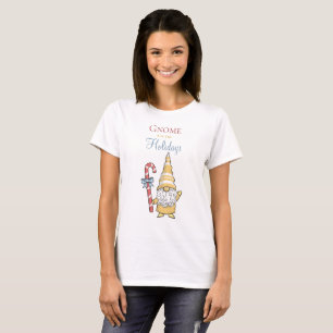 Camiseta Gnomo Para O Natal Festivo Dos Feriados