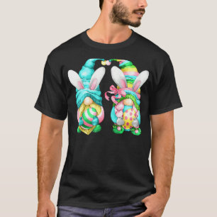 Camiseta Gnomo Páscoa Motif Motif Cute Easter Hunting