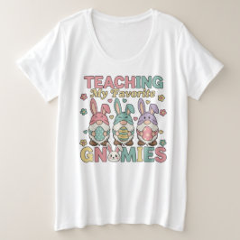 Camiseta Gnomo Professor Engraçado Ensinando Meus Gnomos Fa