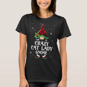 Camiseta Gnomo Xadrez Vermelho da Lady Gnomo...