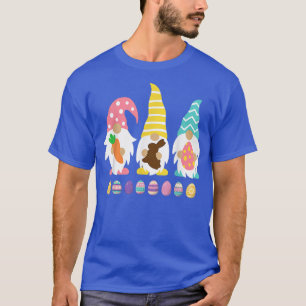 Camiseta Gnomos 3 Gnomos Páscoa Coelho Gnomo Pastel Spri