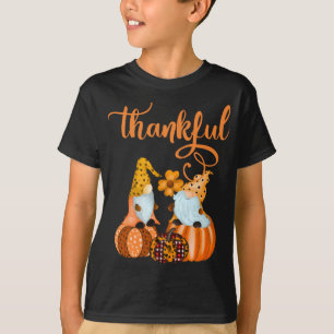 Camiseta Gnomos Agradecidos Bonitos Para Queda ou Halloween