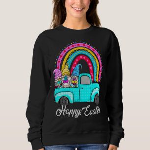 Camiseta Gnomos Arco-Íris Com Ovos Coelhinhos Caçando Pais