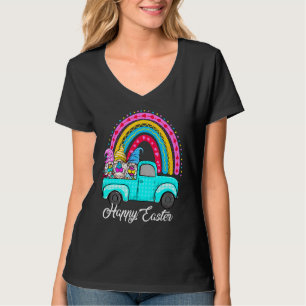 Camiseta Gnomos Arco-Íris Com Ovos Coelhinhos Caçando Pais