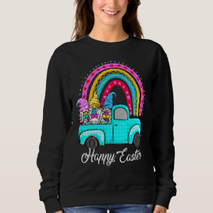 Camiseta Gnomos Arco-Íris Com Ovos Coelhinhos Caçando Pais