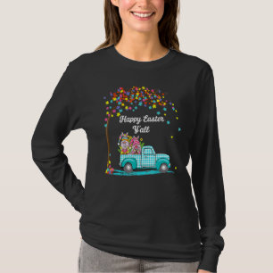 Camiseta Gnomos Bonitos Com Coelhinhos De Ovos Caminhão De