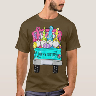 Camiseta Gnomos bonitos com ouvidos coelhos, Caminhão caçad