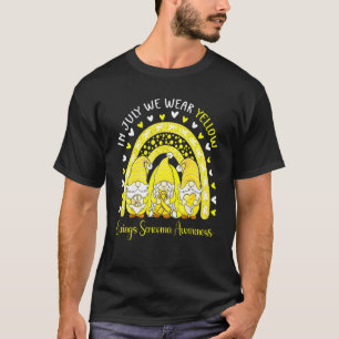Camiseta Gnomos Bonitos Em Julho Vestimos Ewing Sarcoma Ama